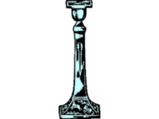 Sticker Custom Preview Image #026415 Antique Style Household Candlestick2