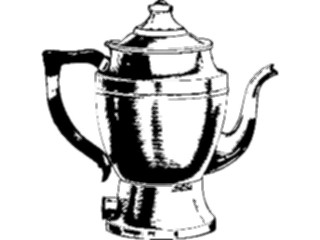 Sticker Custom Preview Image #026441 Antique Style Household Coffee Pot3