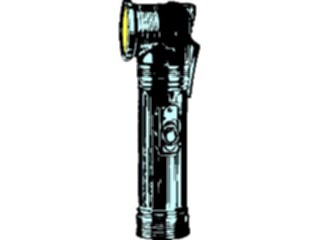 Sticker Custom Preview Image #026455 Antique Style Household Flashlight1