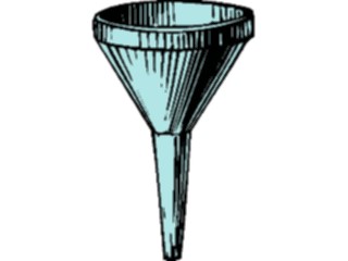 Sticker Custom Preview Image #026458 Antique Style Household Funnel