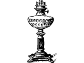 Sticker Custom Preview Image #026479 Antique Style Household Lamp Table1