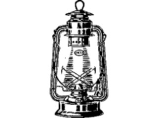 Sticker Custom Preview Image #026482 Antique Style Household Lantern1