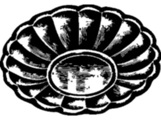 Sticker Custom Preview Image #026500 Antique Style Household Platter