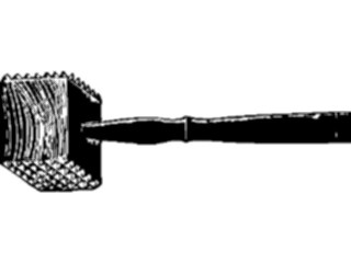 Sticker Custom Preview Image #026540 Antique Style Household Tenderizer