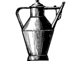 Sticker Custom Preview Image #026551 Antique Style Household Watering Can