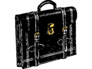 Sticker Custom Preview Image #026563 Antique Style Miscellaneous Briefcase1