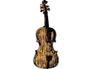 Sticker Custom Preview Image #026605 Antique Style Miscellaneous Violin