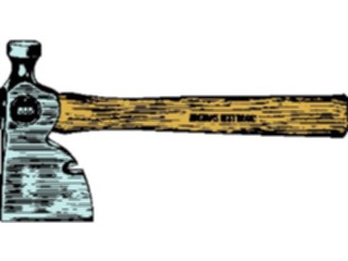 Sticker Custom Preview Image #026931 Antique Style Tools Hardware Axe4