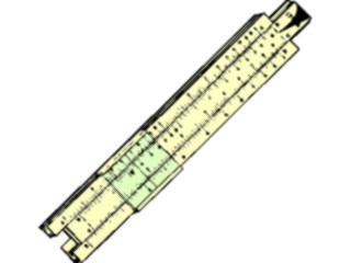 Sticker Custom Preview Image #026965 Antique Style Tools Hardware Slide Rule