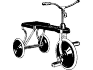 Sticker Custom Preview Image #027003 Antique Style Toys Games Scooter