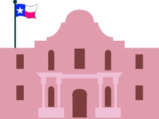 Sticker Custom Preview Image #027070 Architecture Landmarks United States Alamo4