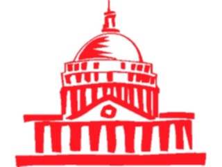 Sticker Custom Preview Image #027075 Architecture Landmarks United States Capitol2