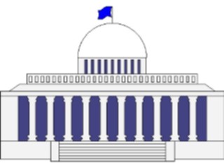 Sticker Custom Preview Image #027086 Architecture Landmarks United States Capitol Symbol