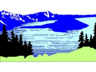 Sticker Custom Preview Image #027094 Architecture Landmarks United States Crater Lake1