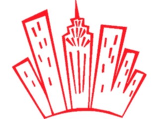 Sticker Custom Preview Image #027099 Architecture Landmarks United States Empire State Building1