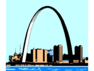 Sticker Custom Preview Image #027106 Architecture Landmarks United States Gateway Arch1