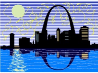 Sticker Custom Preview Image #027112 Architecture Landmarks United States Gateway Arch7