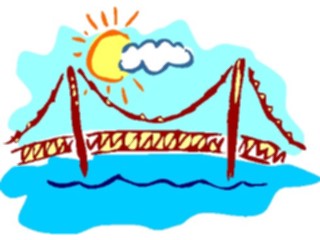 Sticker Custom Preview Image #027117 Architecture Landmarks United States Golden Gate Bridge3