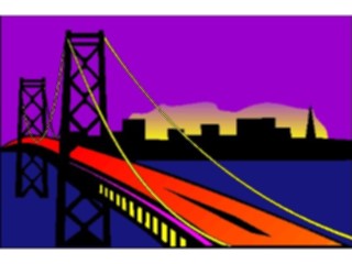 Sticker Custom Preview Image #027118 Architecture Landmarks United States Golden Gate Bridge4