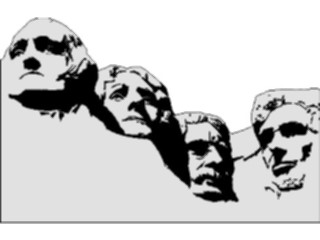 Sticker Custom Preview Image #027160 Architecture Landmarks United States Mt Rushmore1