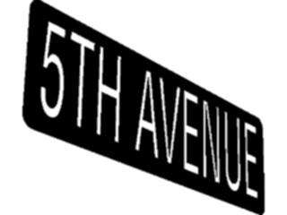 Sticker Custom Preview Image #027173 Architecture Landmarks United States New York5th Avenue