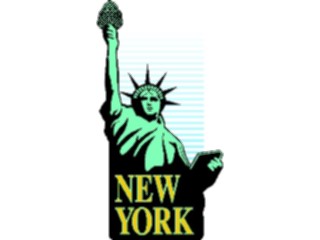 Sticker Custom Preview Image #027174 Architecture Landmarks United States New York Title