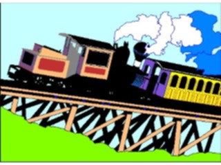 Sticker Custom Preview Image #027183 Architecture Landmarks United States Railway