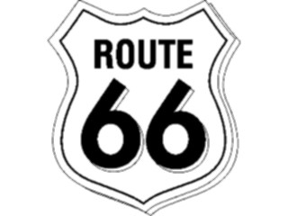 Sticker Custom Preview Image #027189 Architecture Landmarks United States Route66