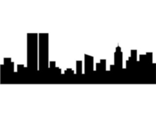 Sticker Custom Preview Image #027194 Architecture Landmarks United States Skyline01