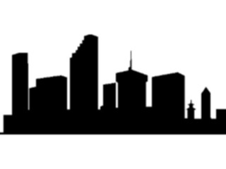 Sticker Custom Preview Image #027195 Architecture Landmarks United States Skyline02