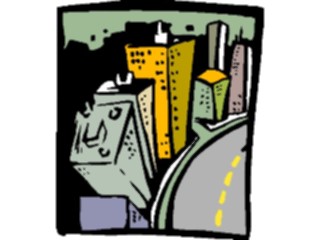 Sticker Custom Preview Image #027204 Architecture Landmarks United States Skyline11