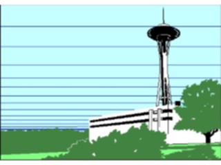 Sticker Custom Preview Image #027213 Architecture Landmarks United States Space Needle1