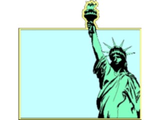 Sticker Custom Preview Image #027224 Architecture Landmarks United States Statueof Liberty02