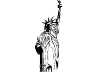 Sticker Custom Preview Image #027226 Architecture Landmarks United States Statueof Liberty04