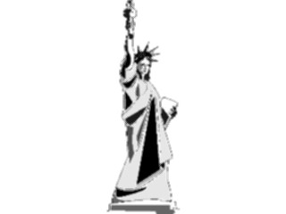 Sticker Custom Preview Image #027229 Architecture Landmarks United States Statueof Liberty07