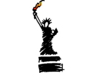 Sticker Custom Preview Image #027231 Architecture Landmarks United States Statueof Liberty09