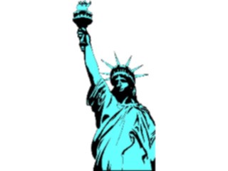 Sticker Custom Preview Image #027236 Architecture Landmarks United States Statueof Liberty14