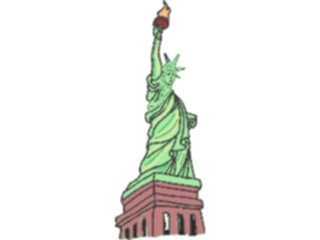 Sticker Custom Preview Image #027238 Architecture Landmarks United States Statueof Liberty16