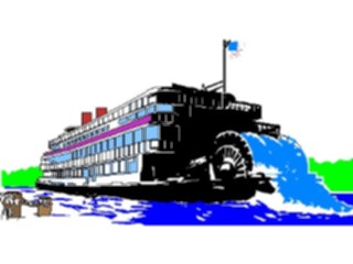 Sticker Custom Preview Image #027240 Architecture Landmarks United States Steamboat