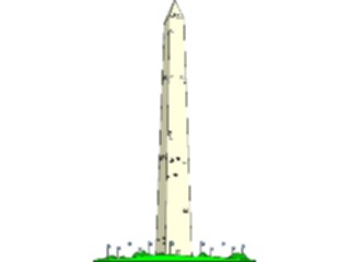 Sticker Custom Preview Image #027249 Architecture Landmarks United States Washington Monument3