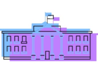 Sticker Custom Preview Image #027254 Architecture Landmarks United States White House3