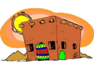 Sticker Custom Preview Image #027265 Architecture Landmarks World General Adobe House3