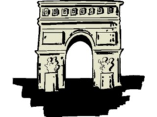 Sticker Custom Preview Image #027273 Architecture Landmarks World General Arcde Triomphe4