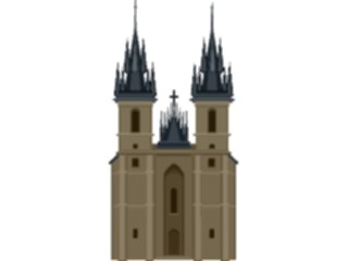 Sticker Custom Preview Image #027409 Architecture Landmarks World General Churchthe Prague