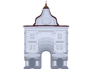 Sticker Custom Preview Image #027418 Architecture Landmarks World General Cloister3