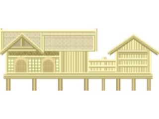 Sticker Custom Preview Image #027525 Architecture Landmarks World General Dwelling