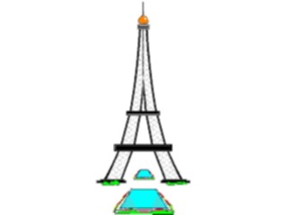 Sticker Custom Preview Image #027535 Architecture Landmarks World General Eiffel Tower05