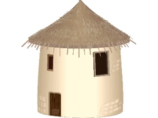 Sticker Custom Preview Image #027545 Architecture Landmarks World General Ethiopian Roundhouse