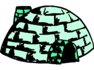 Sticker Custom Preview Image #027590 Architecture Landmarks World General Igloo05