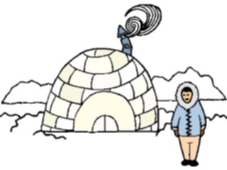 Sticker Custom Preview Image #027591 Architecture Landmarks World General Igloo06